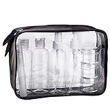 MOCOCITO Toiletry Bag with 8 Bottles