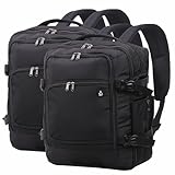 Aerolite 40x30x20 Wizz Air Maximum Size Backpack Eco-Friendly Cabin Luggage Approved Travel Carry On Holdall Lightweight Shoulder Bag Flight Rucksack with YKK Zippers 5 Year Warranty