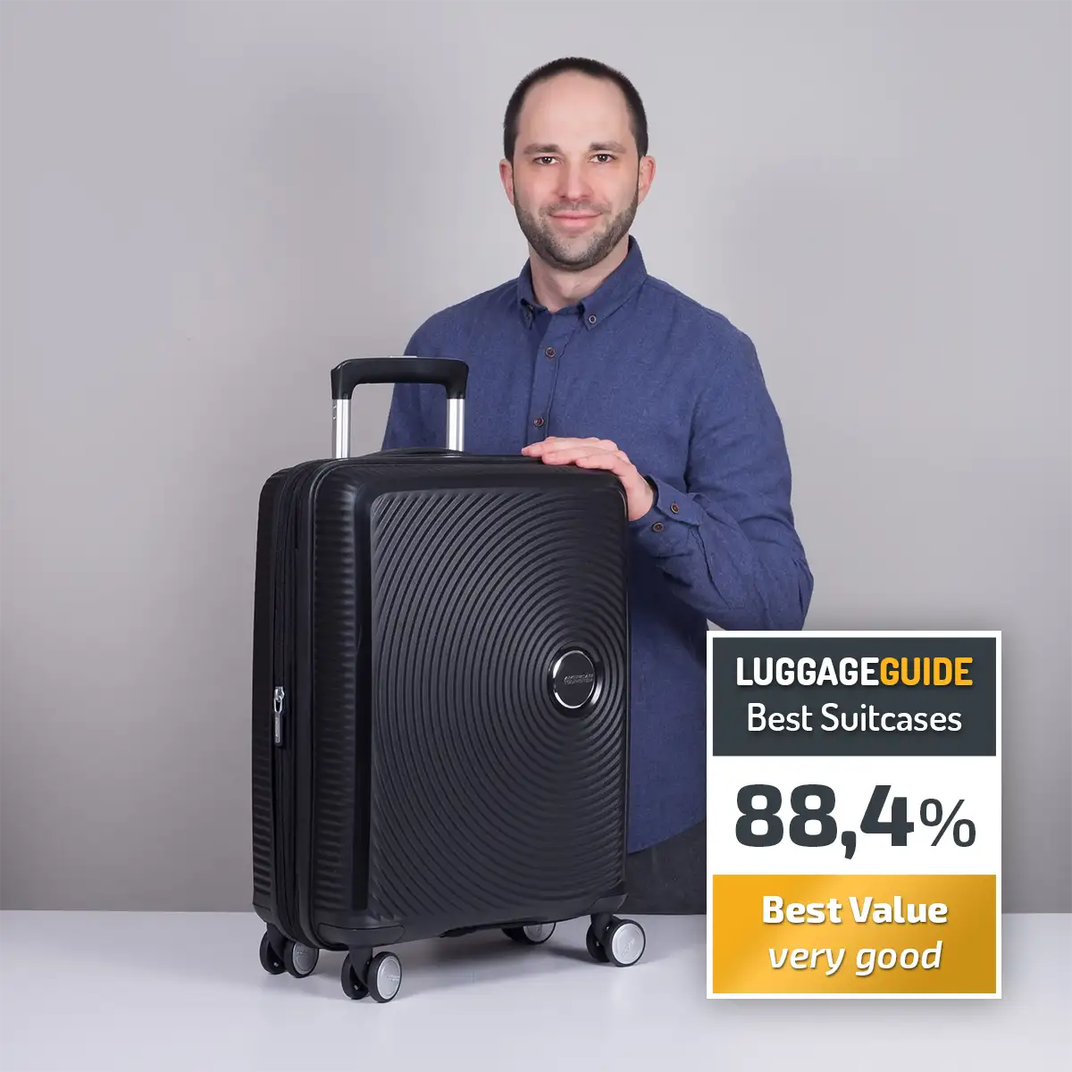 American Tourister Soundbox Review 12 2024 by LuggageGuide