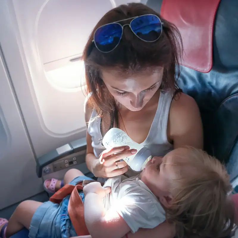 Baby Food on Plane